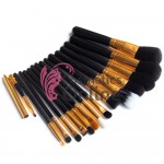 Pensule de Make-up 15 bucati Negre Profesionale